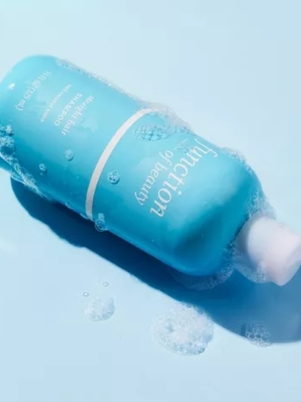 Function of Beauty Straight Hair Shampoo - Aqua Blue Bottle - Picture 2 of 2